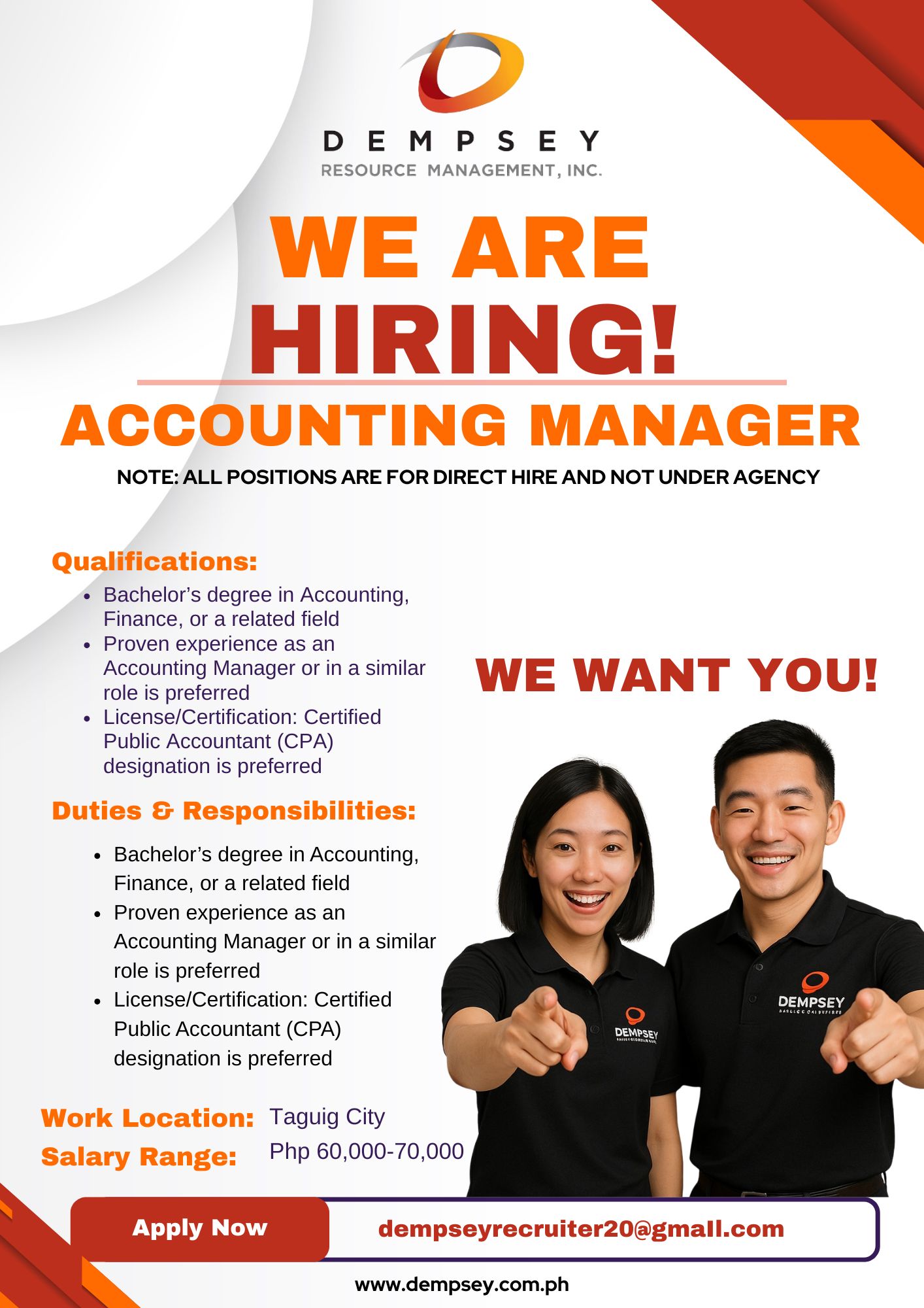 Company banner