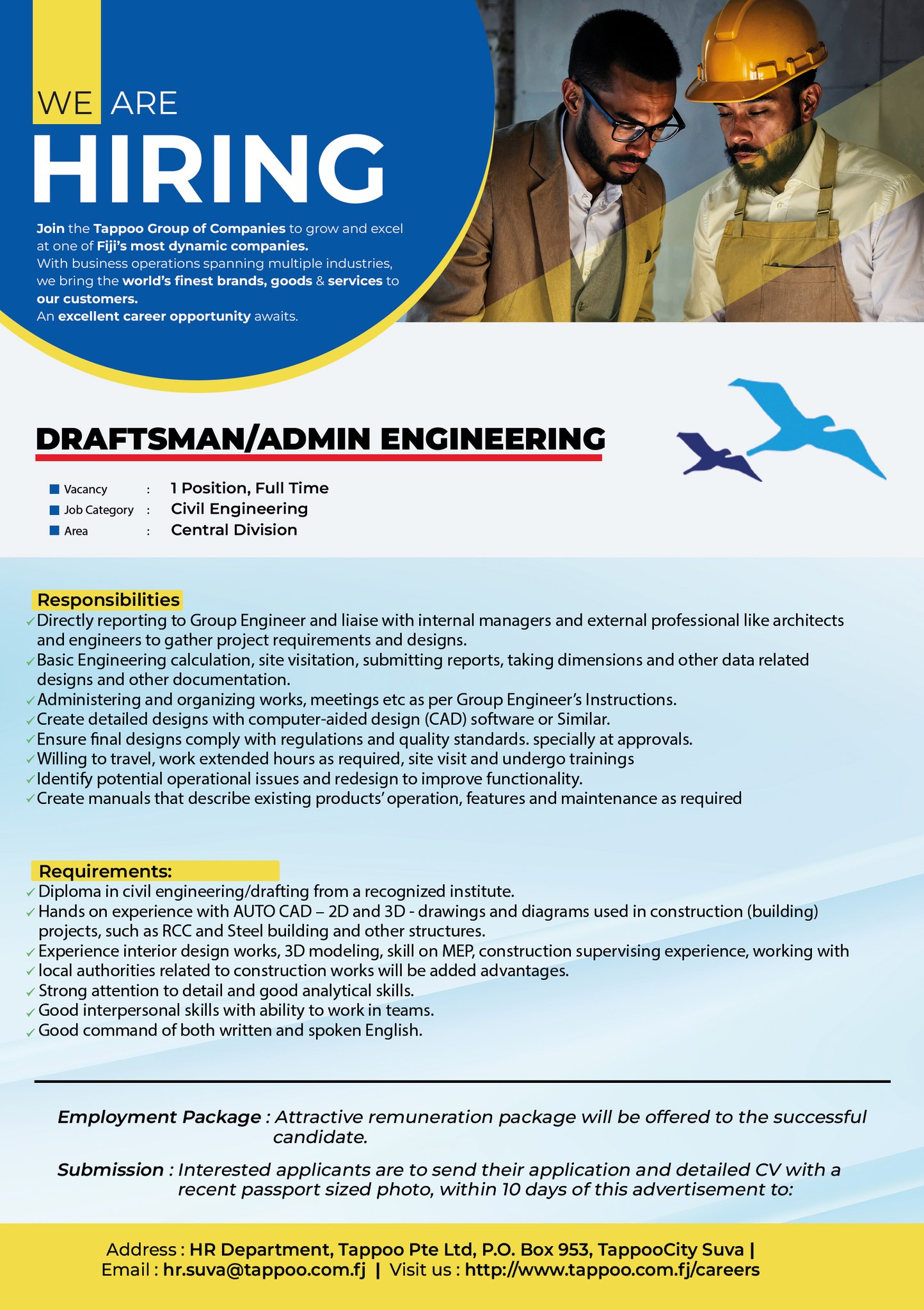 Company banner