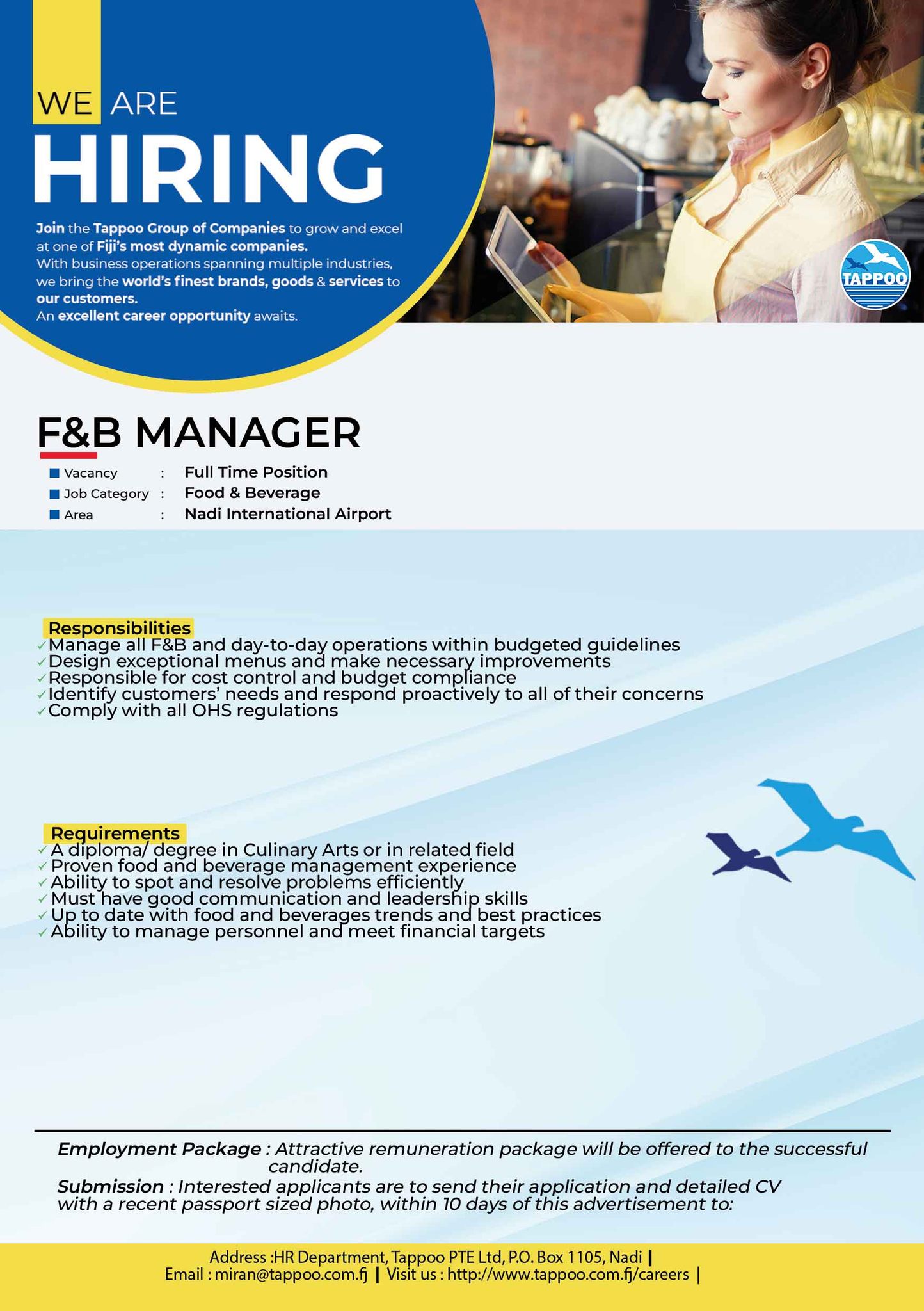Company banner