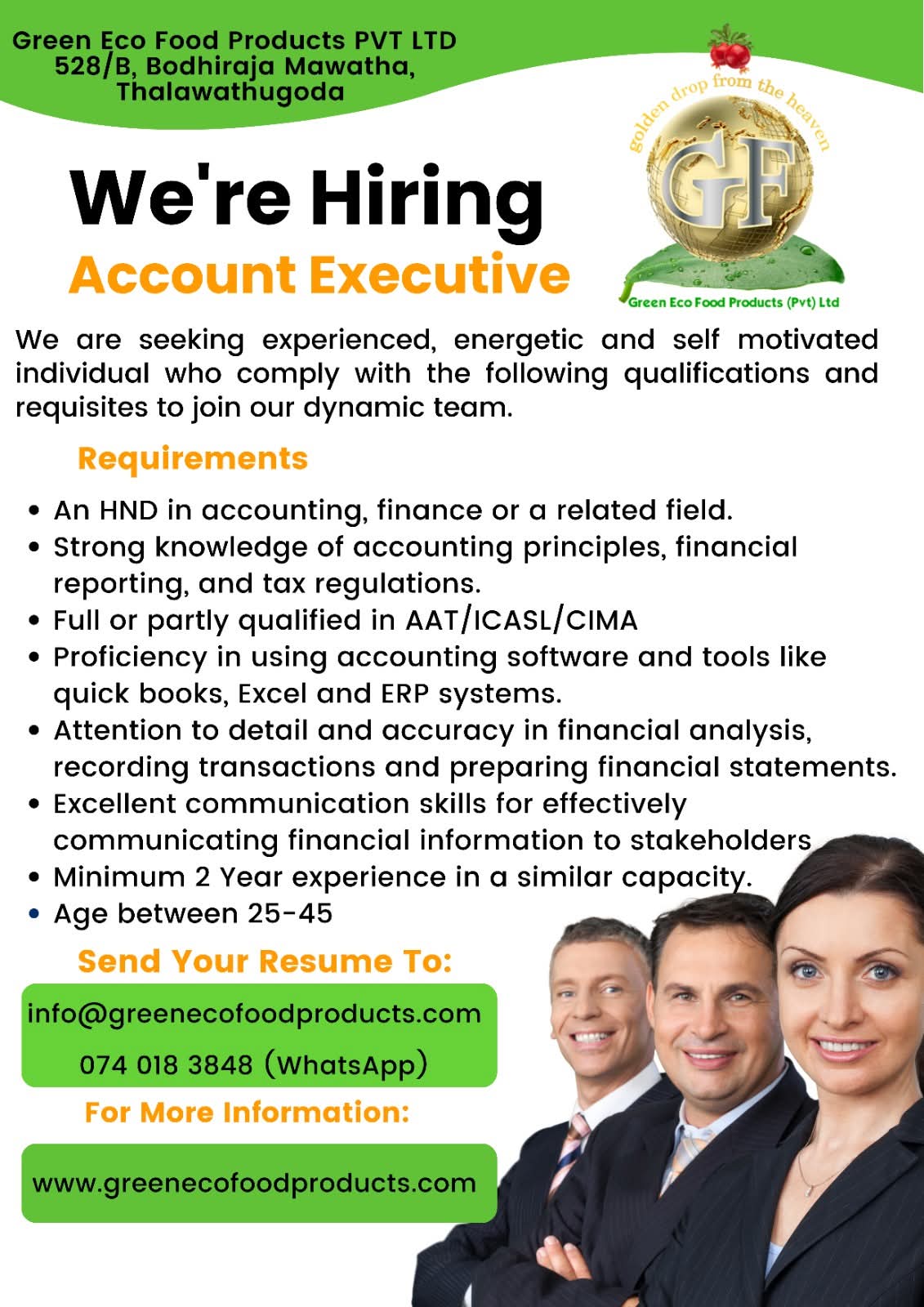 Company banner
