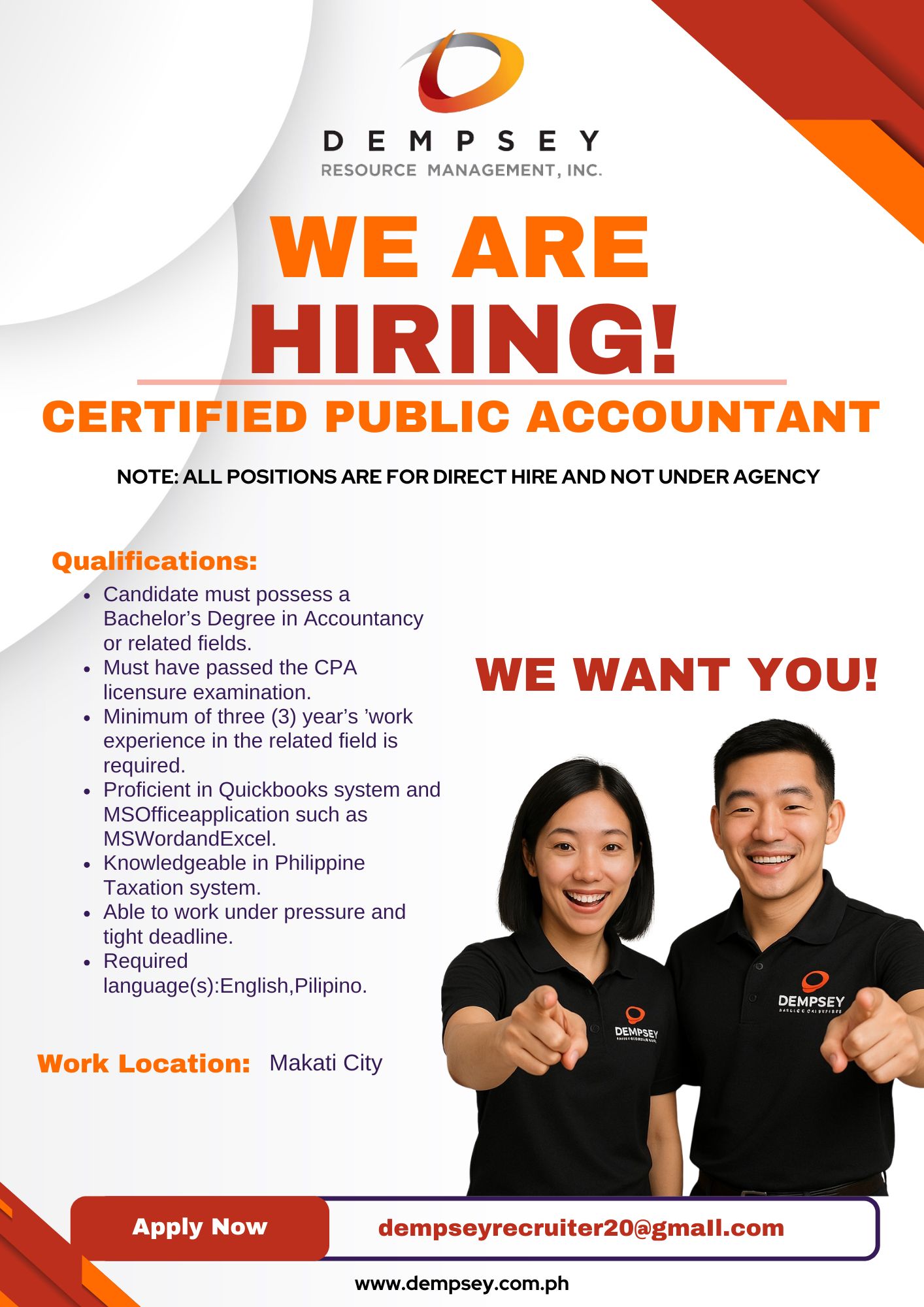 Company banner
