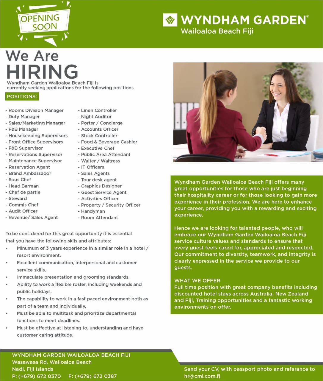 Company banner