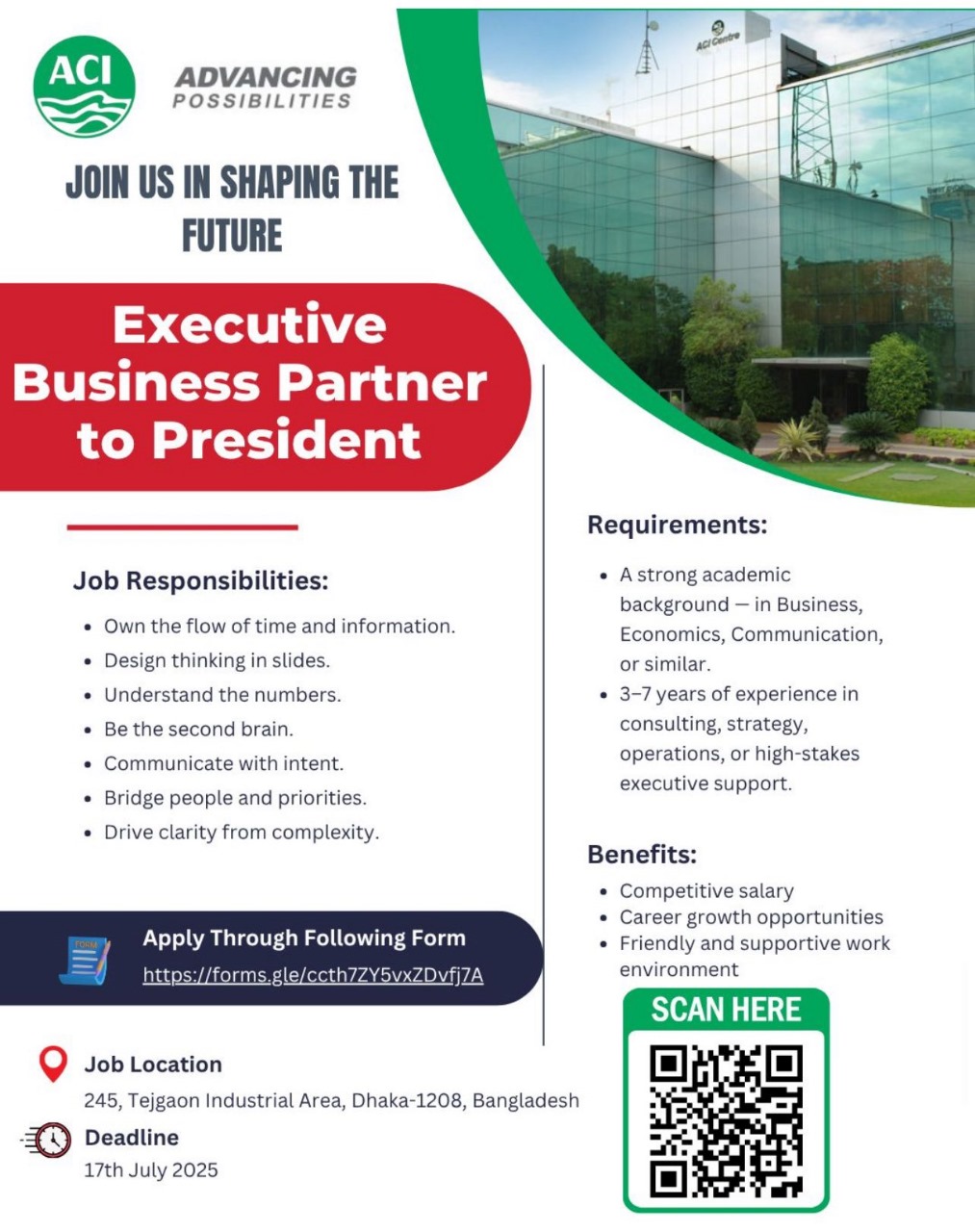Company banner
