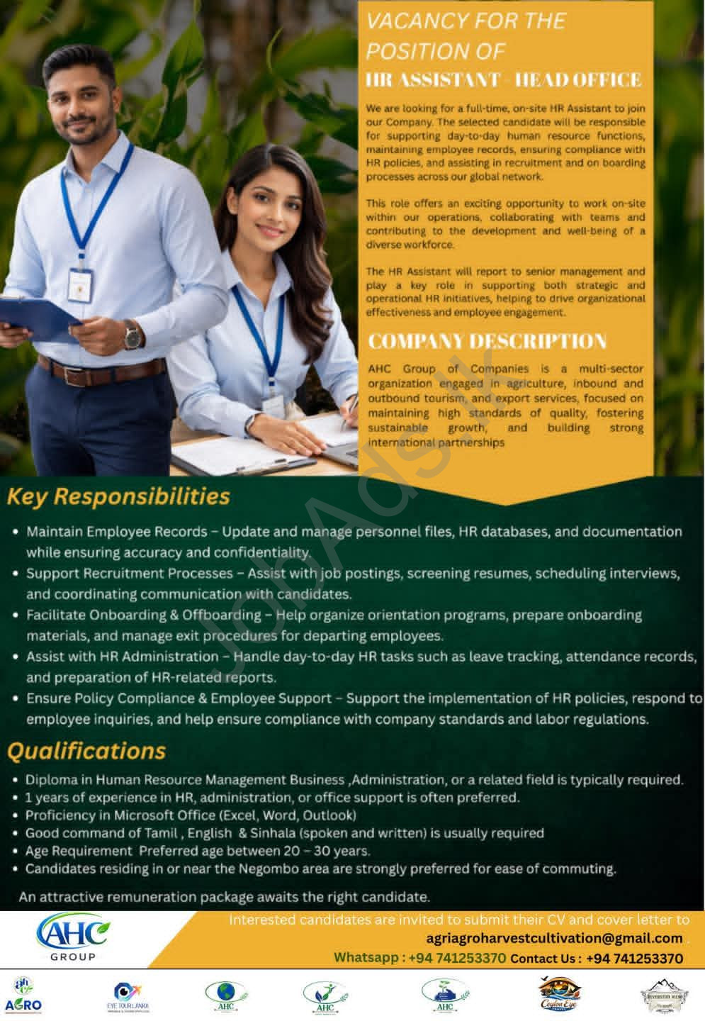 Company banner