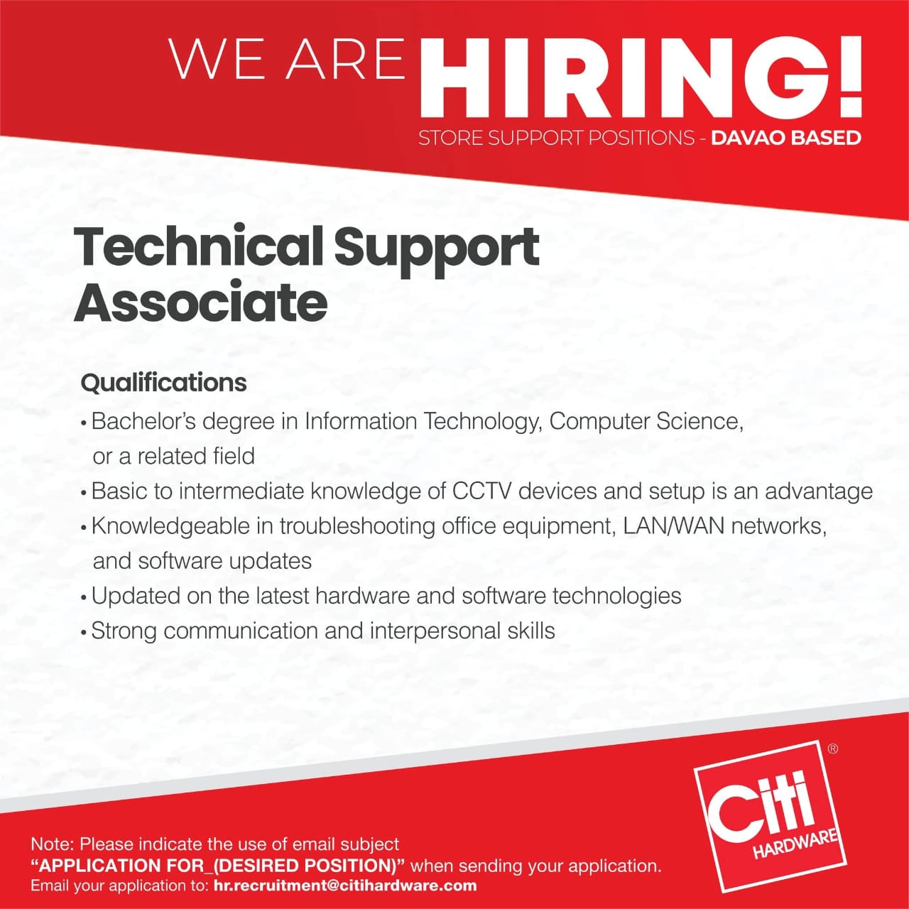 Company banner