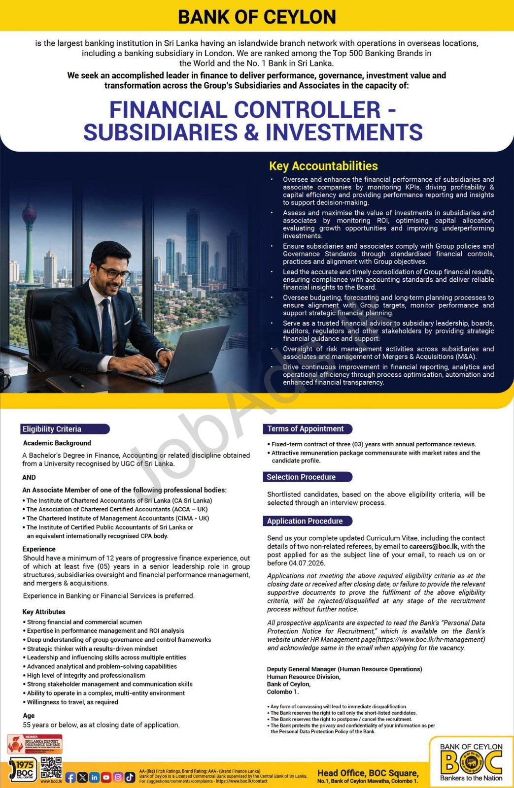 Company banner