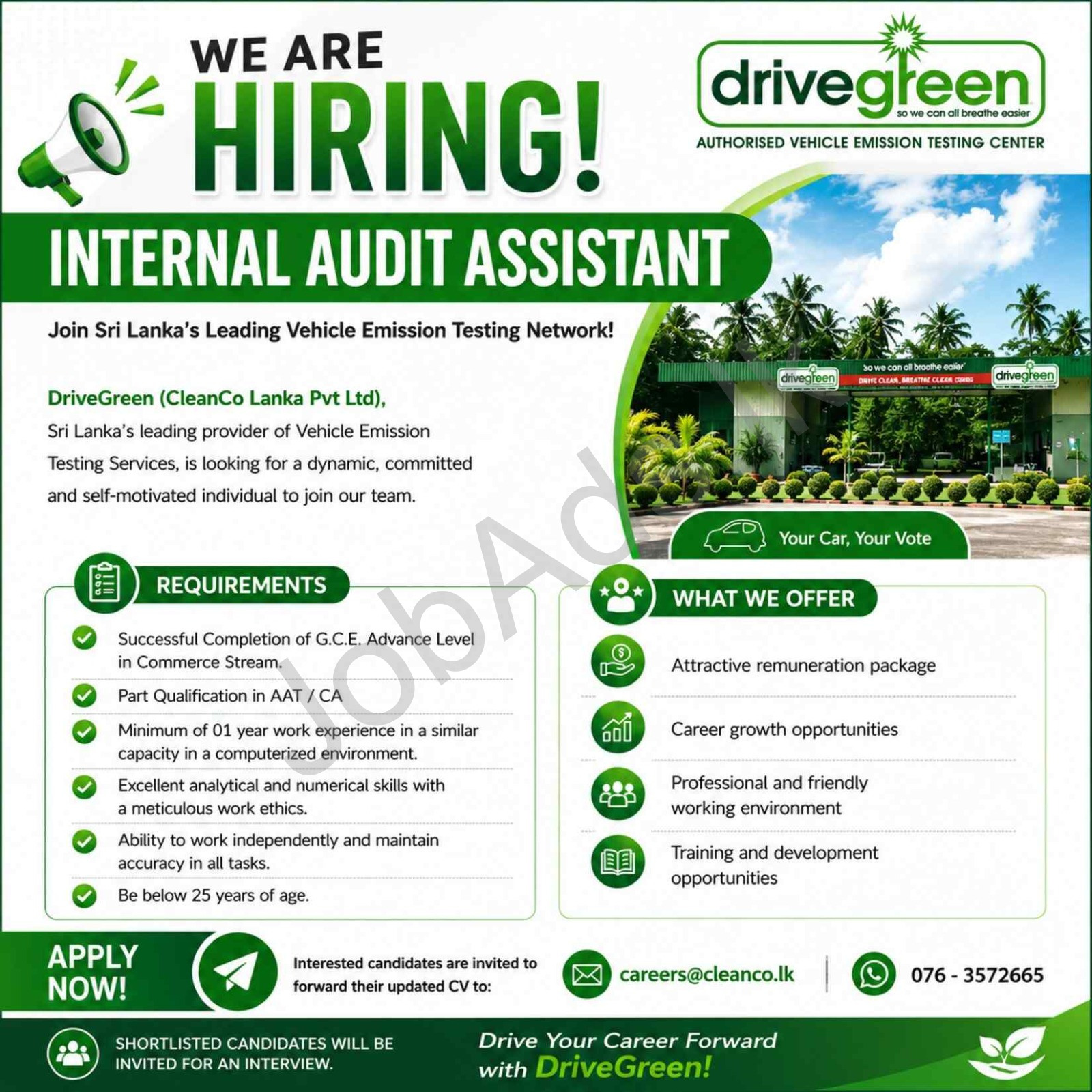 Company banner