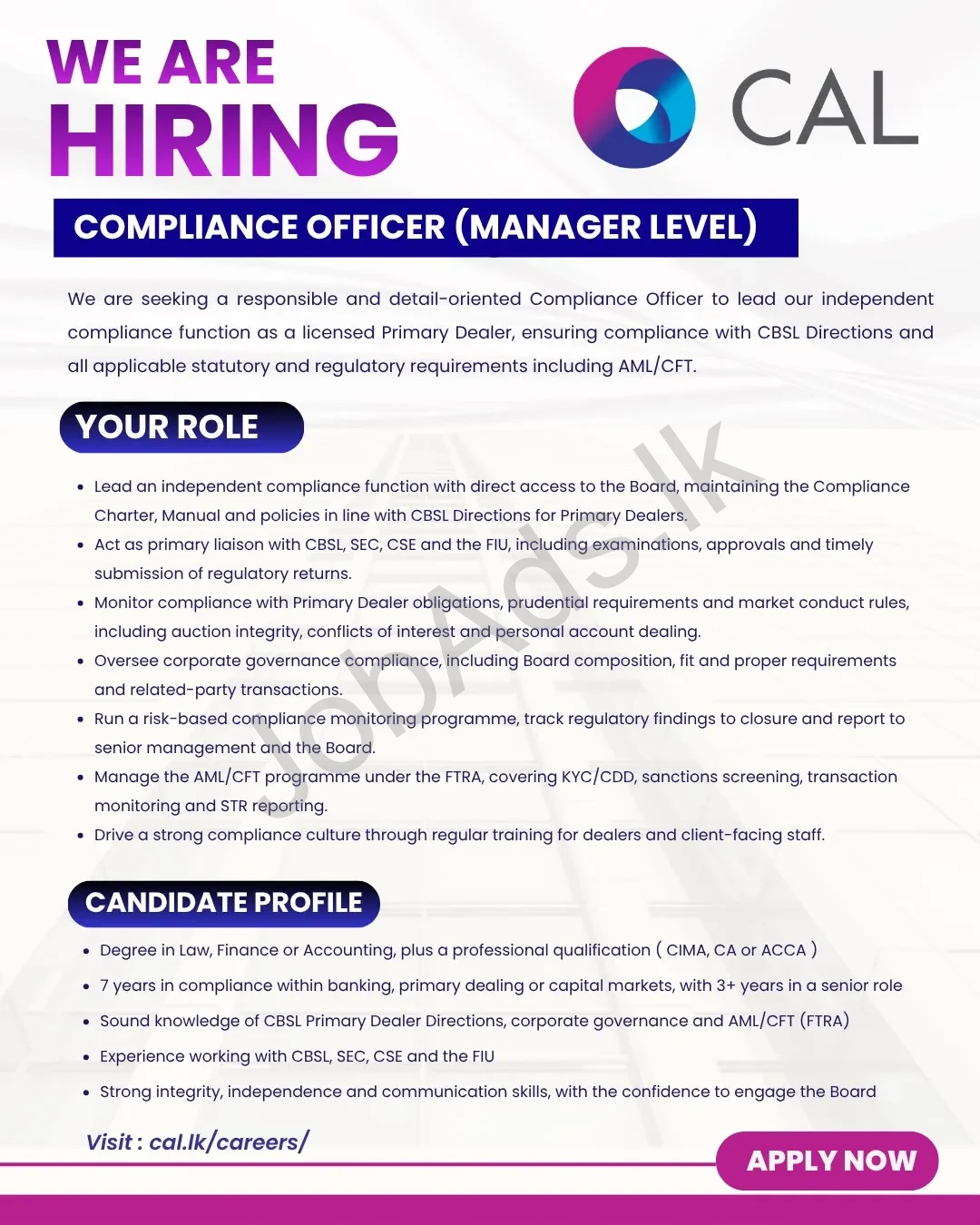 Company banner