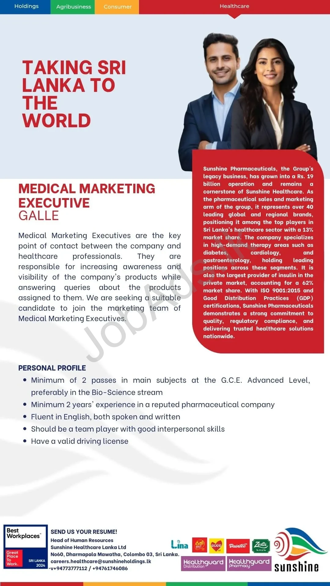 Company banner