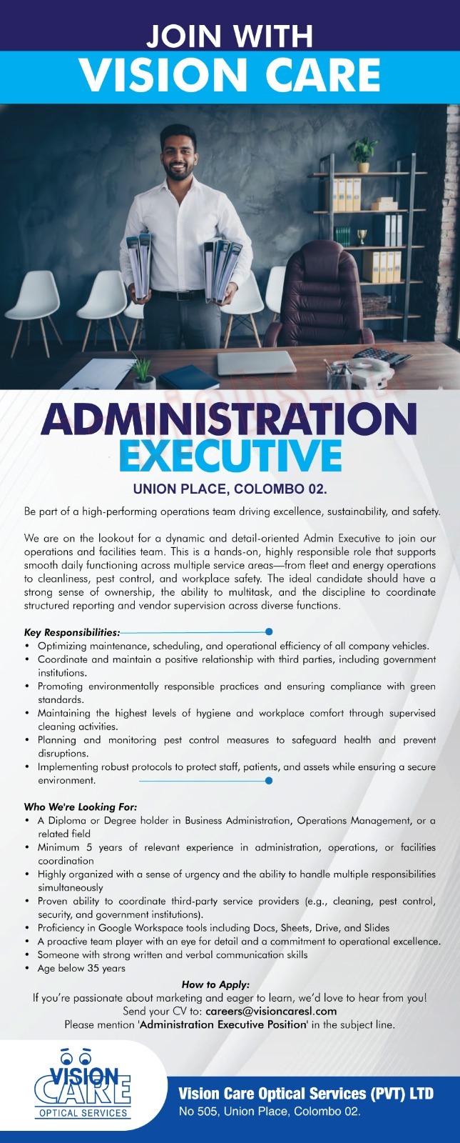 Company banner