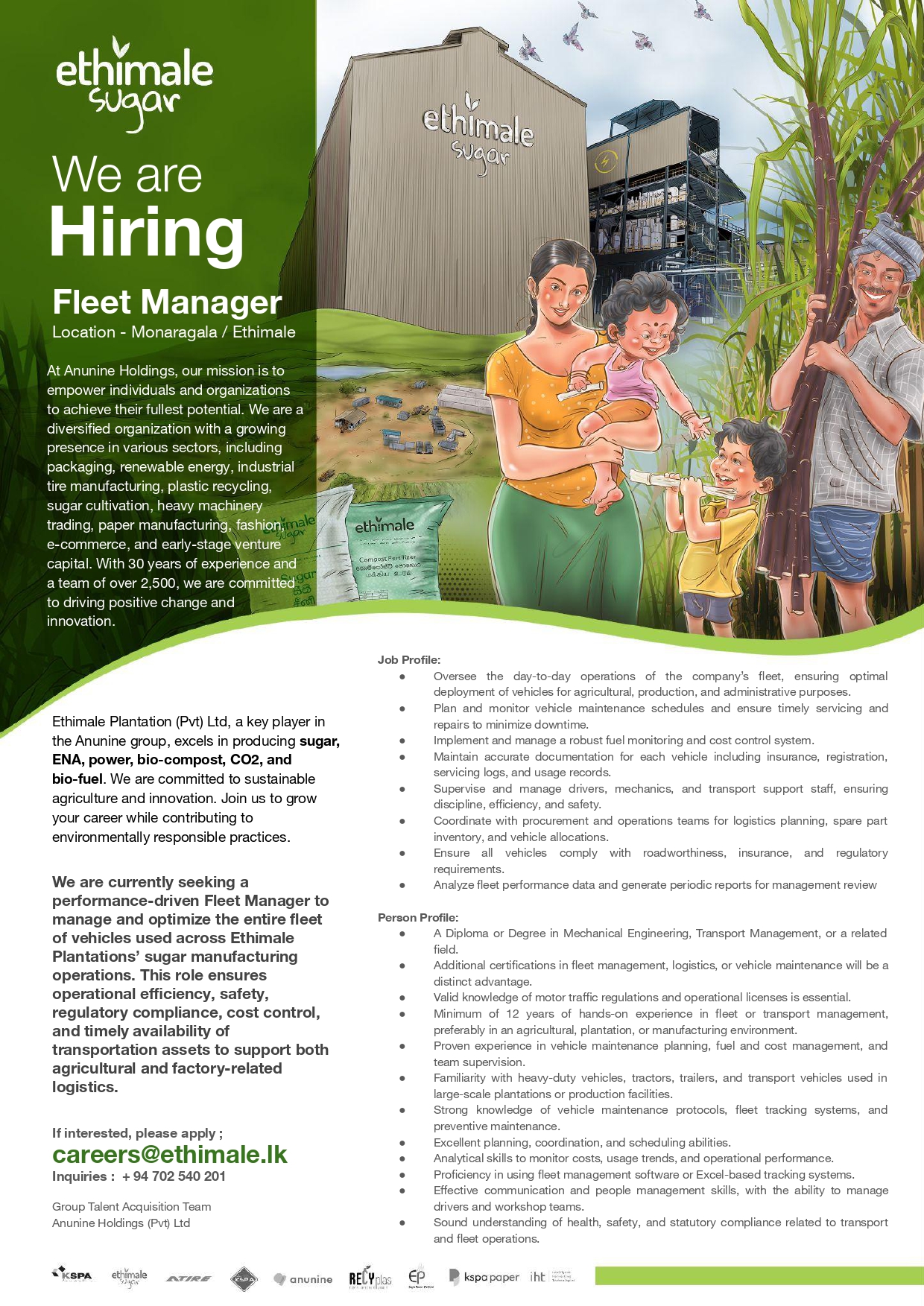Company banner