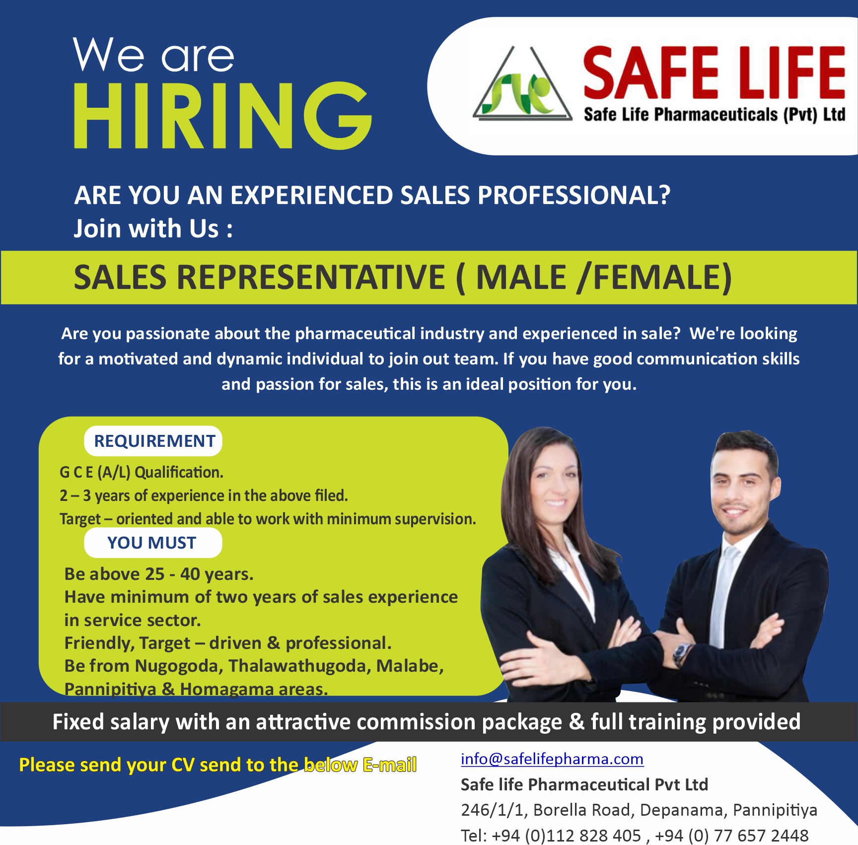 Company banner