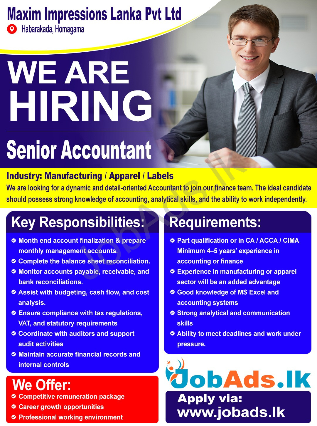 Company banner
