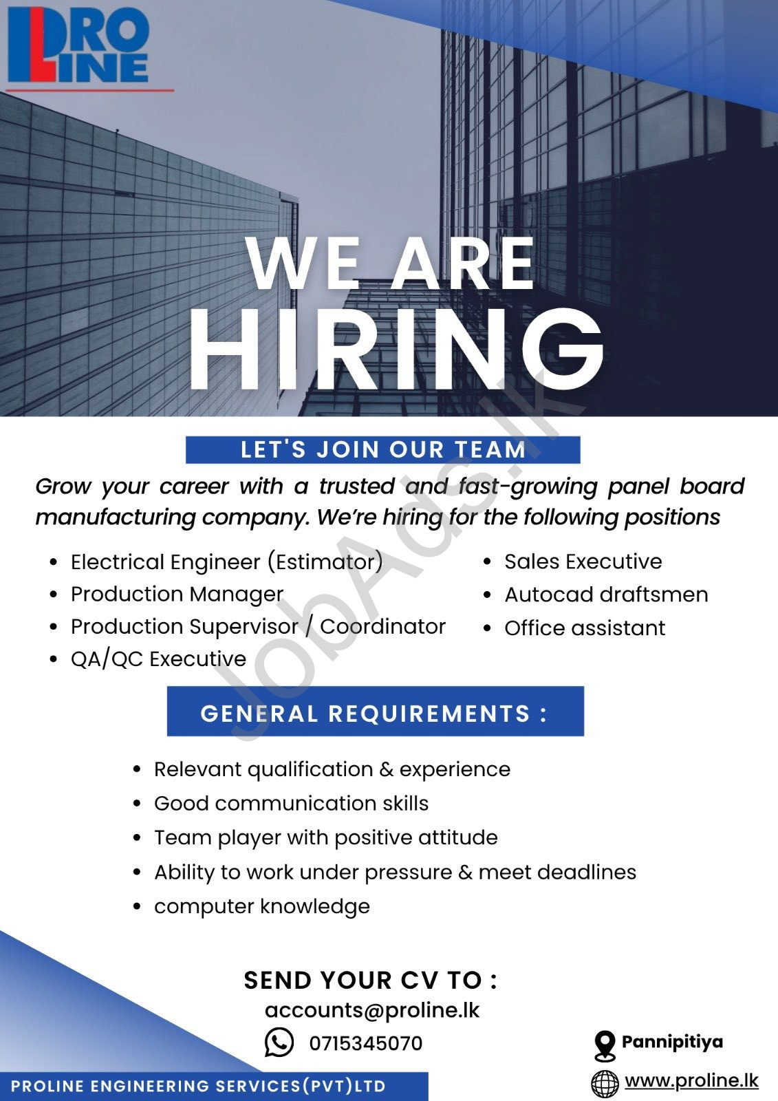Company banner