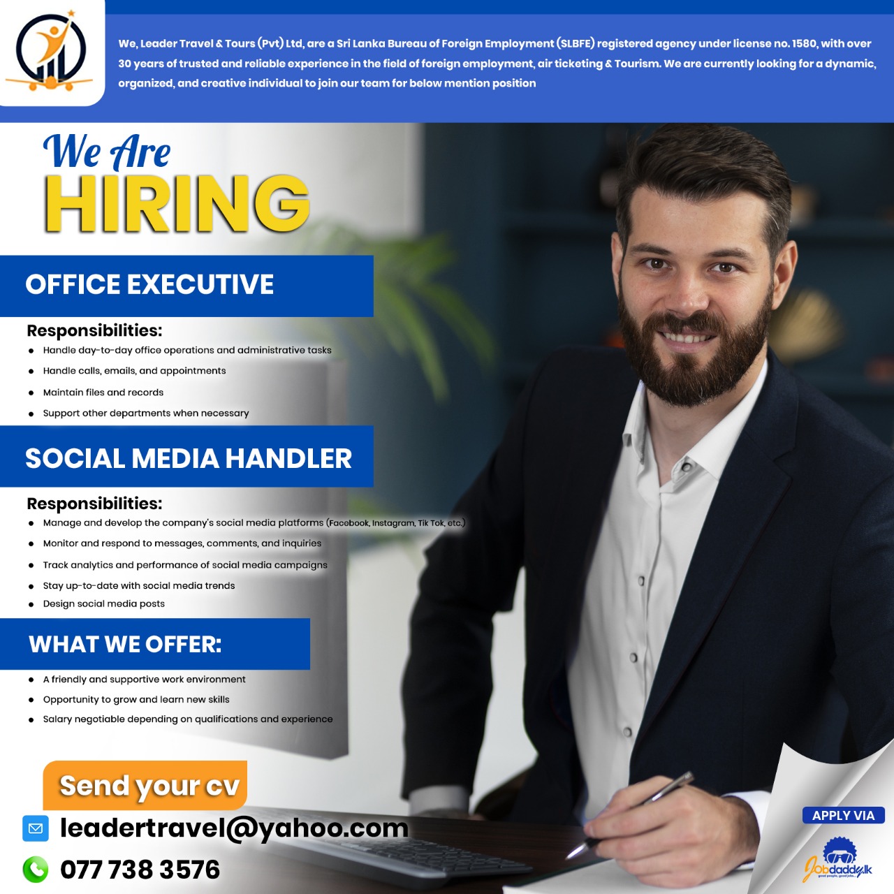 Company banner