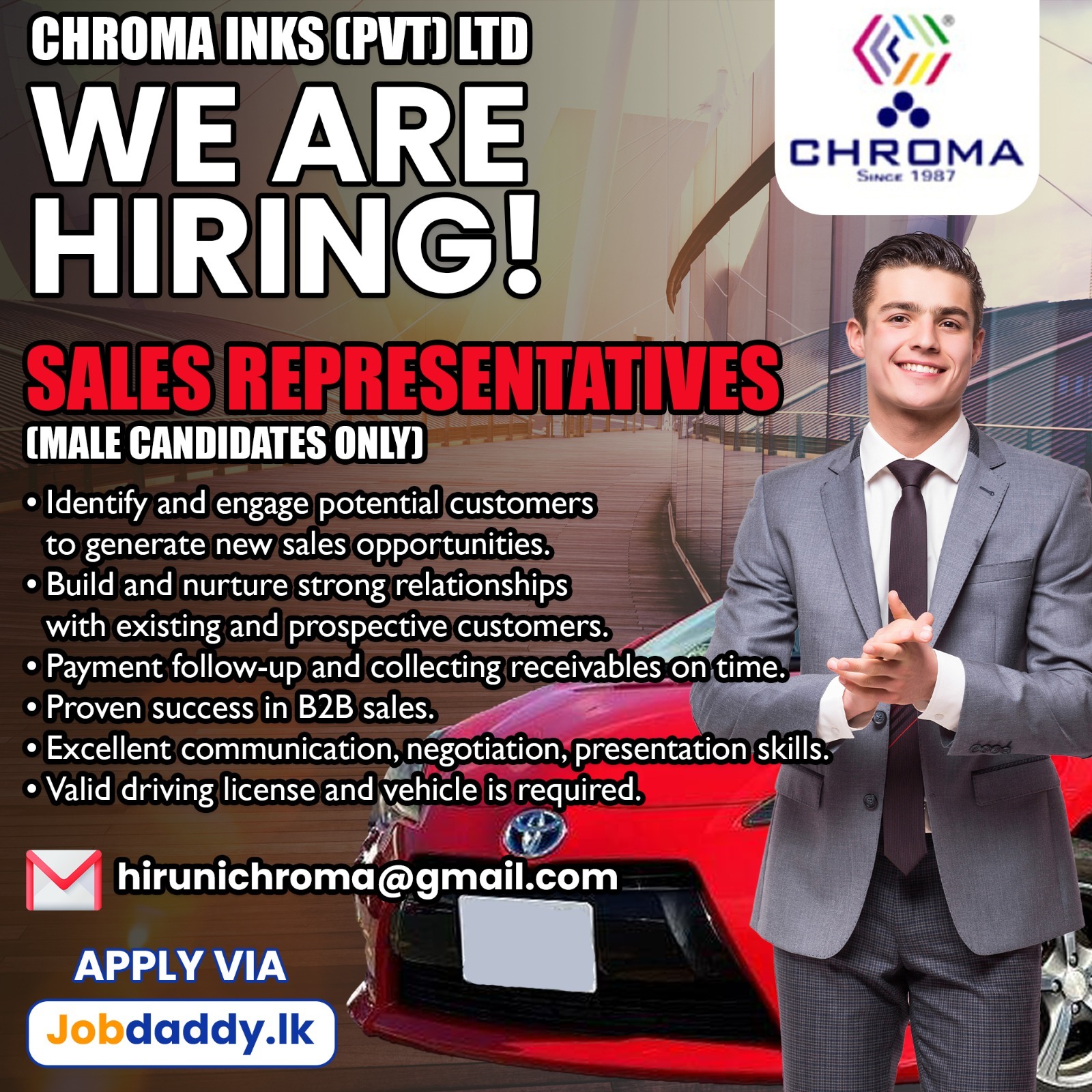 Company banner
