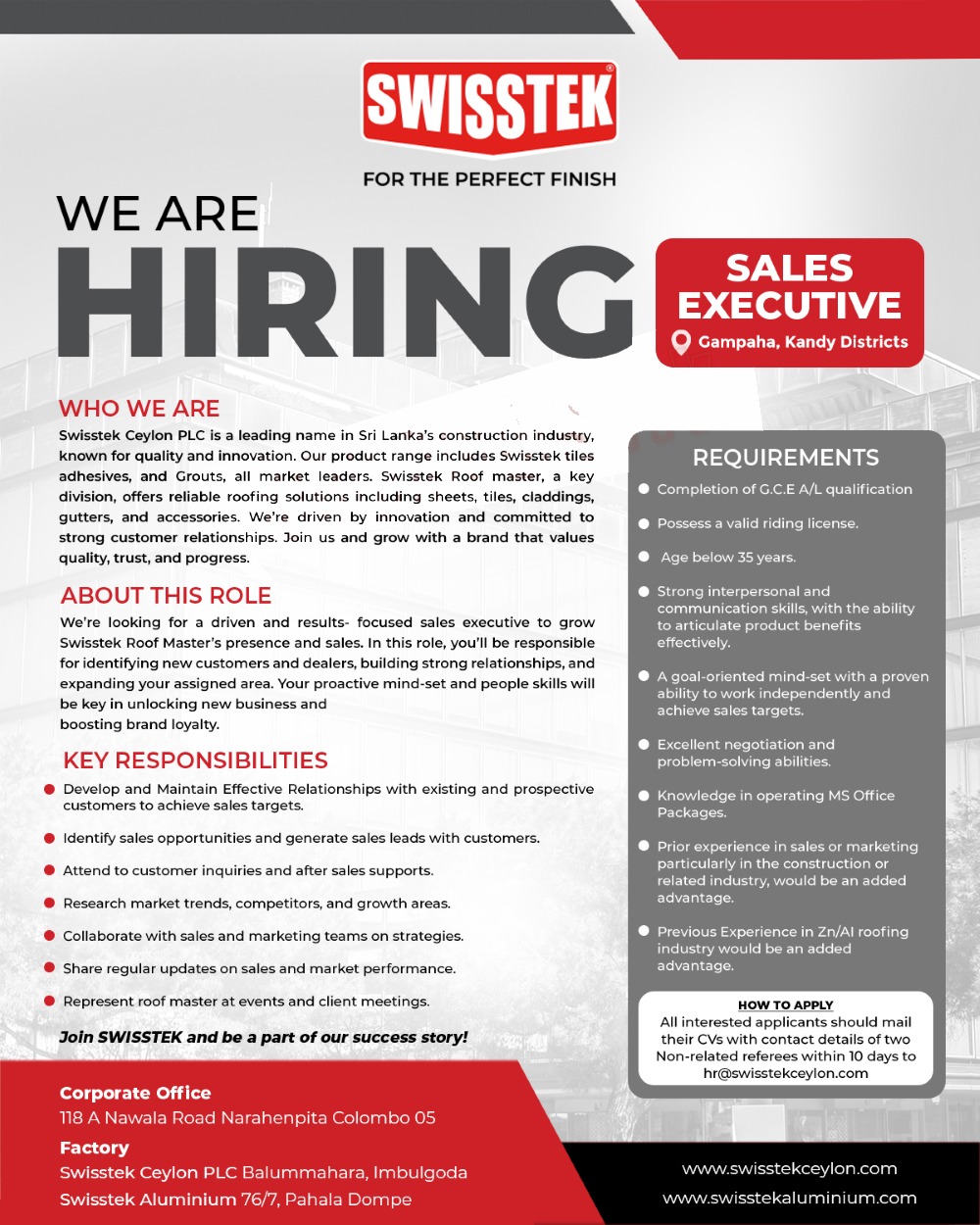 Company banner