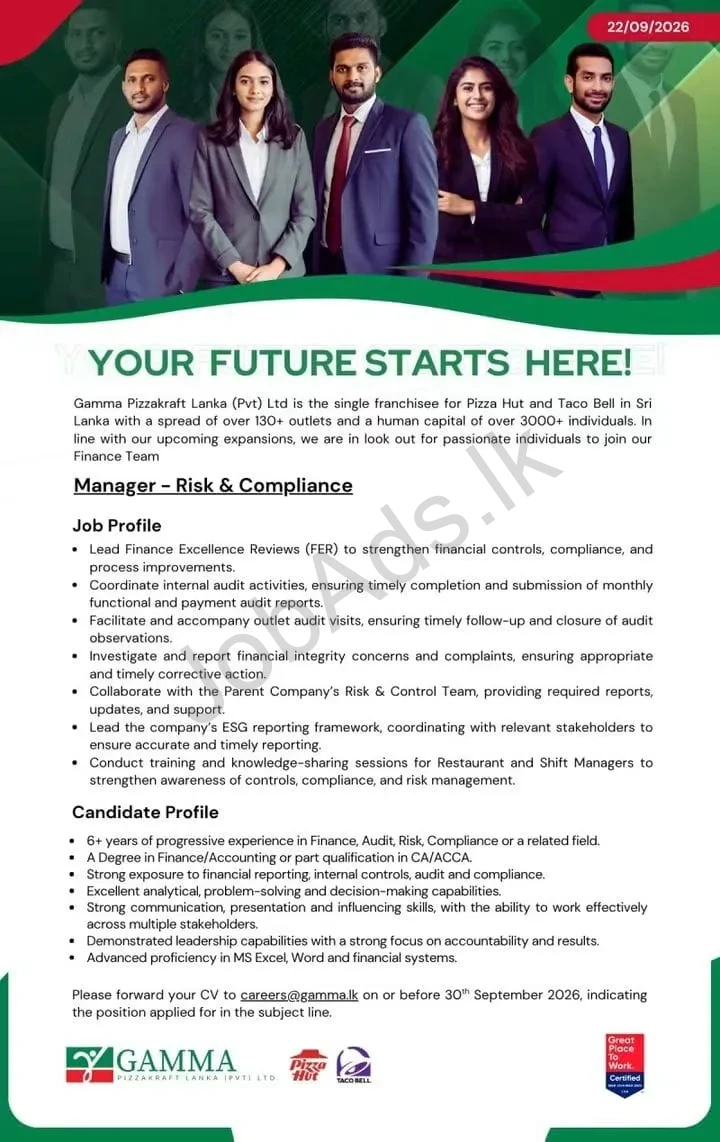 Company banner
