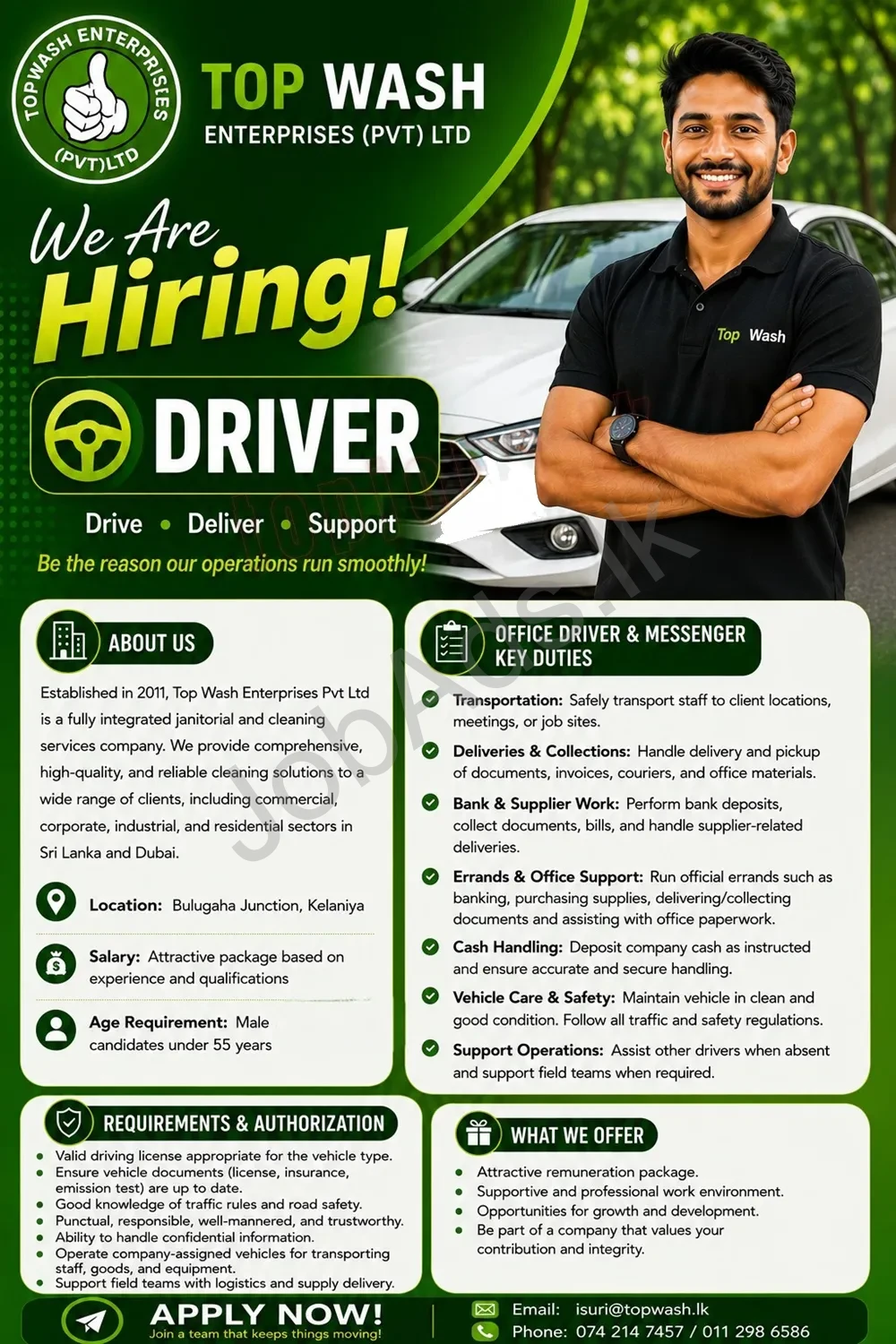 Company banner