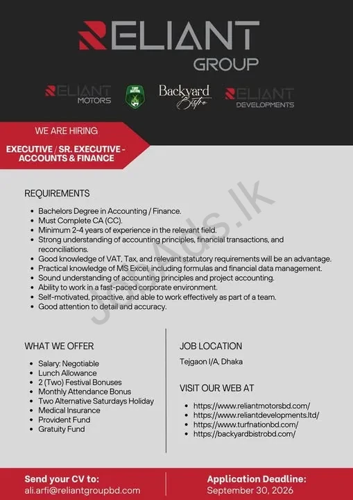 Company banner