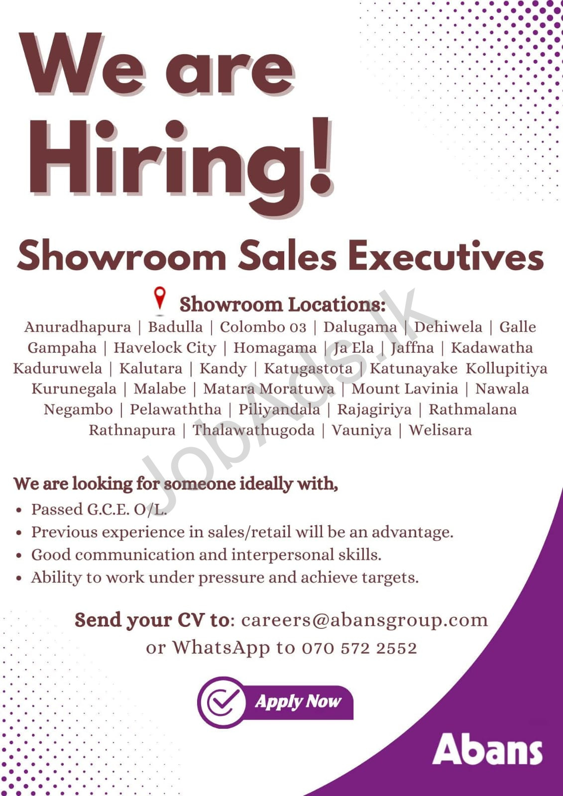 Company banner