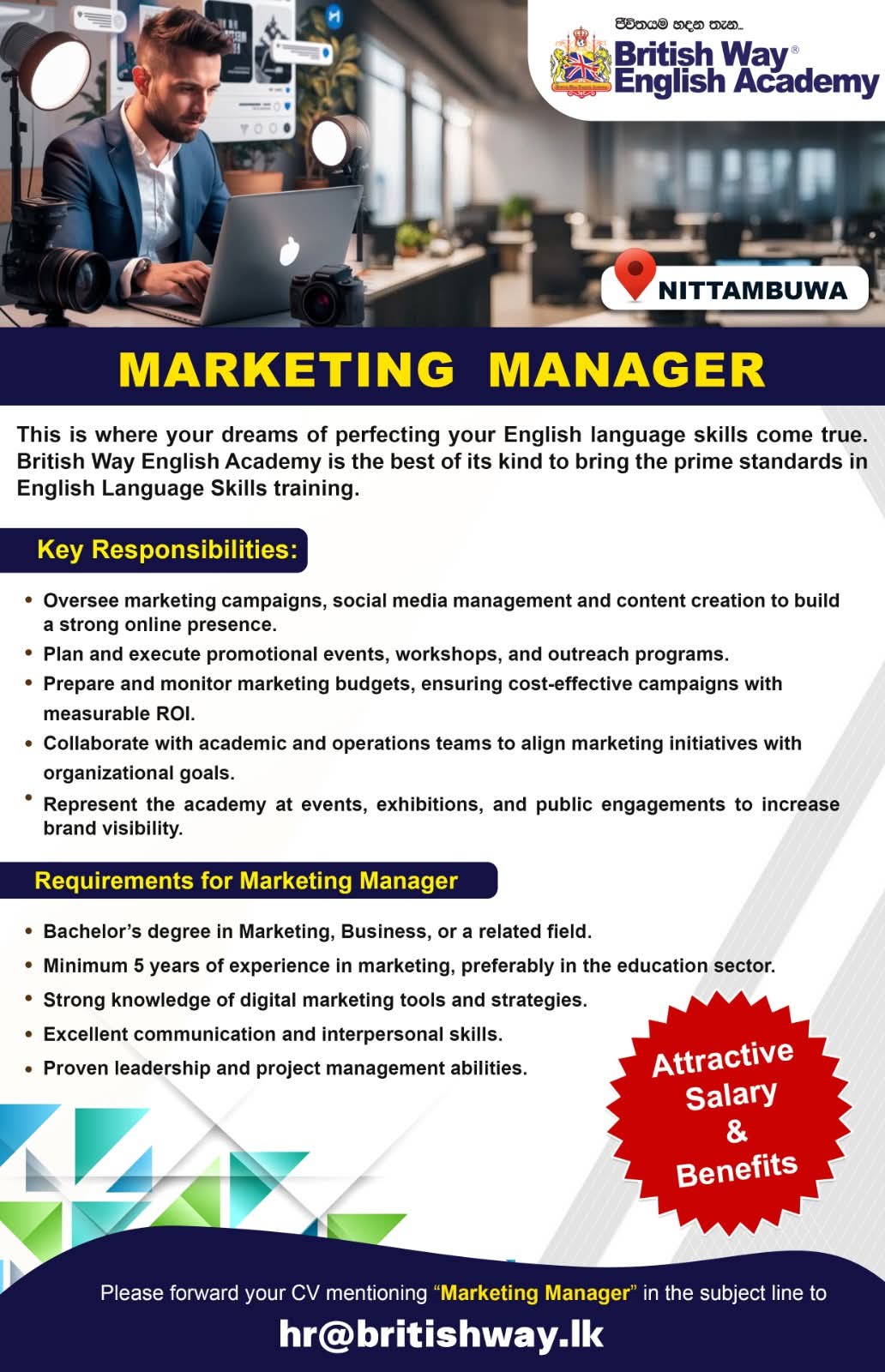 Company banner