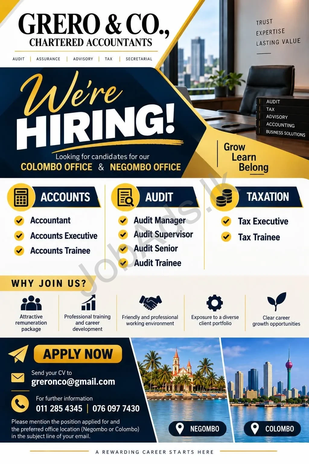 Company banner