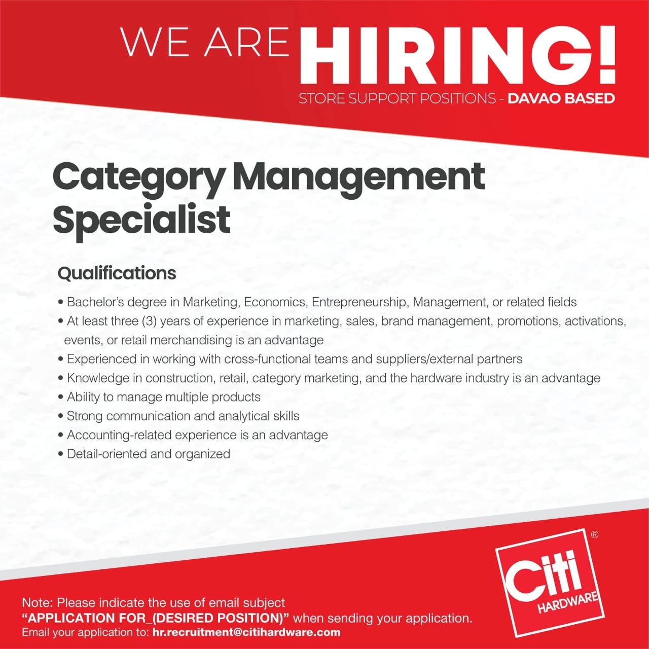 Company banner