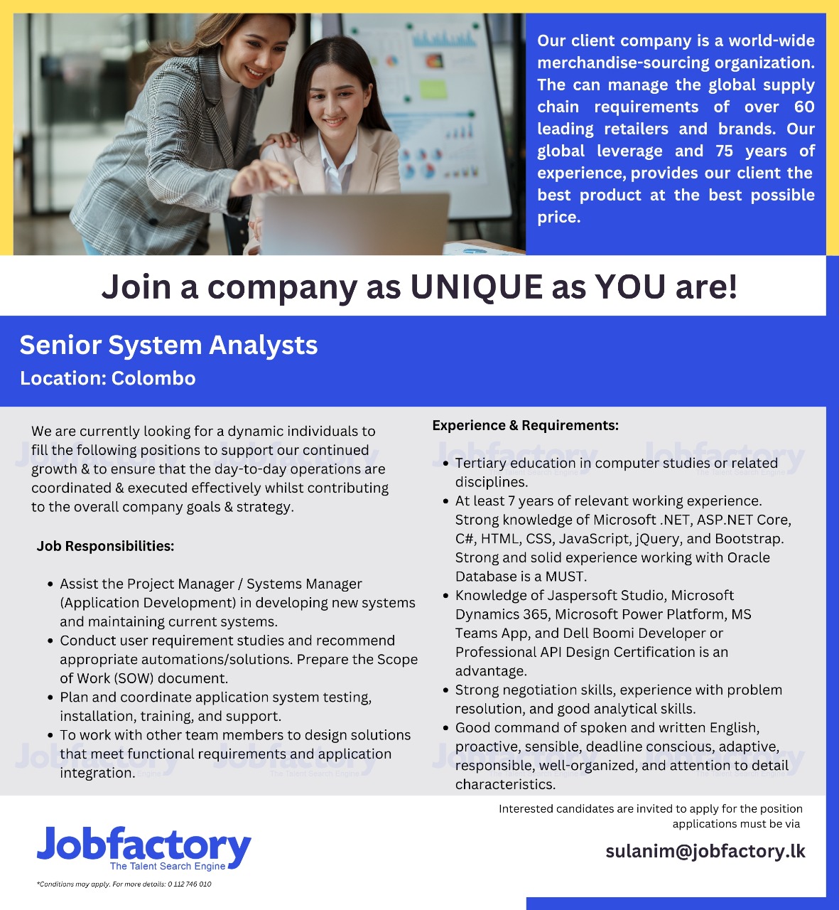 Company banner
