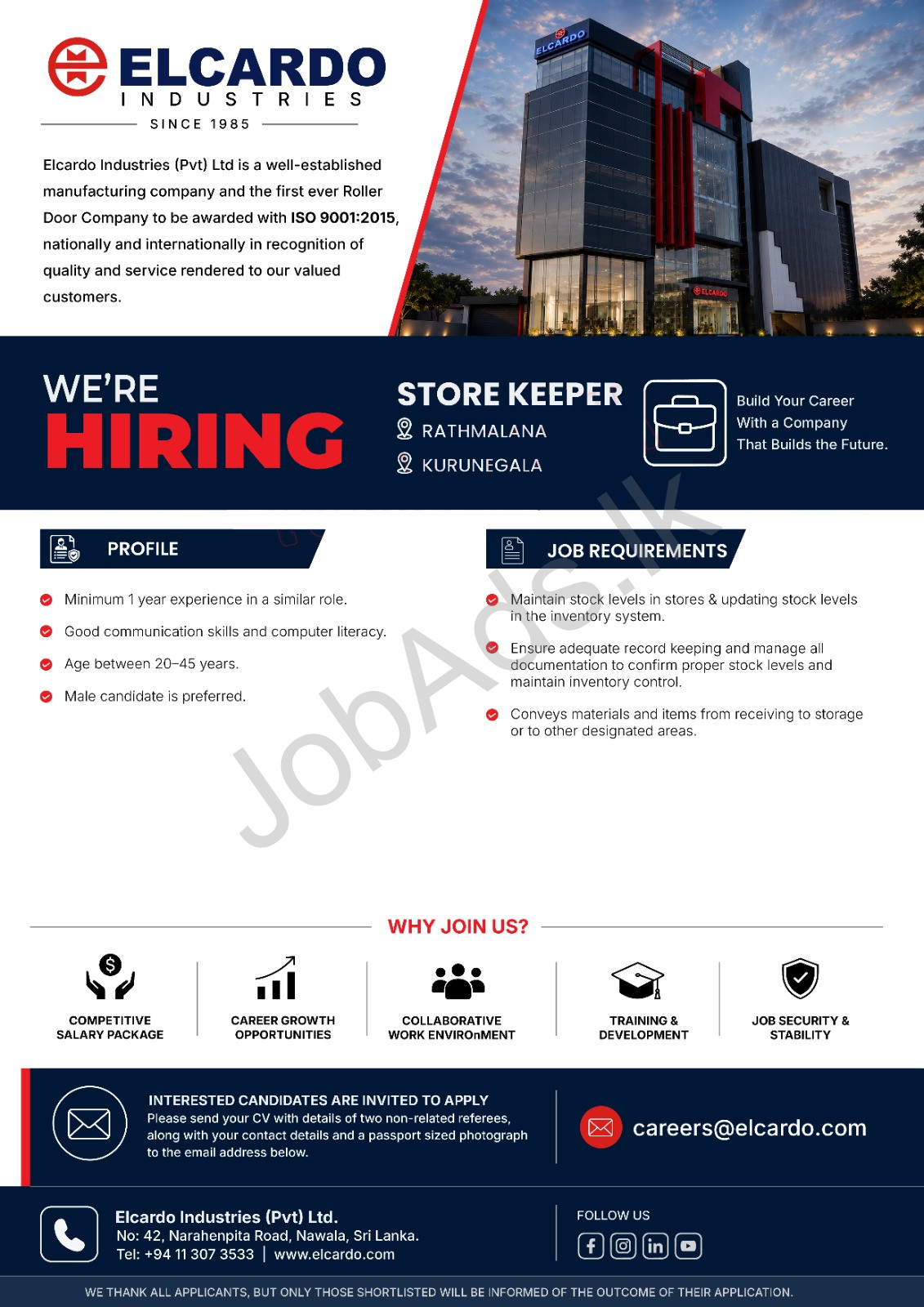 Company banner