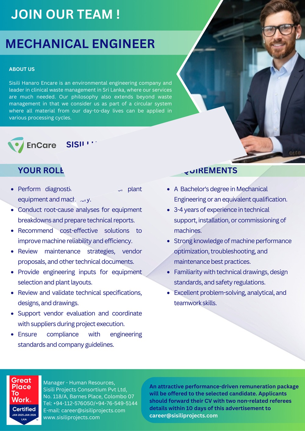 Company banner