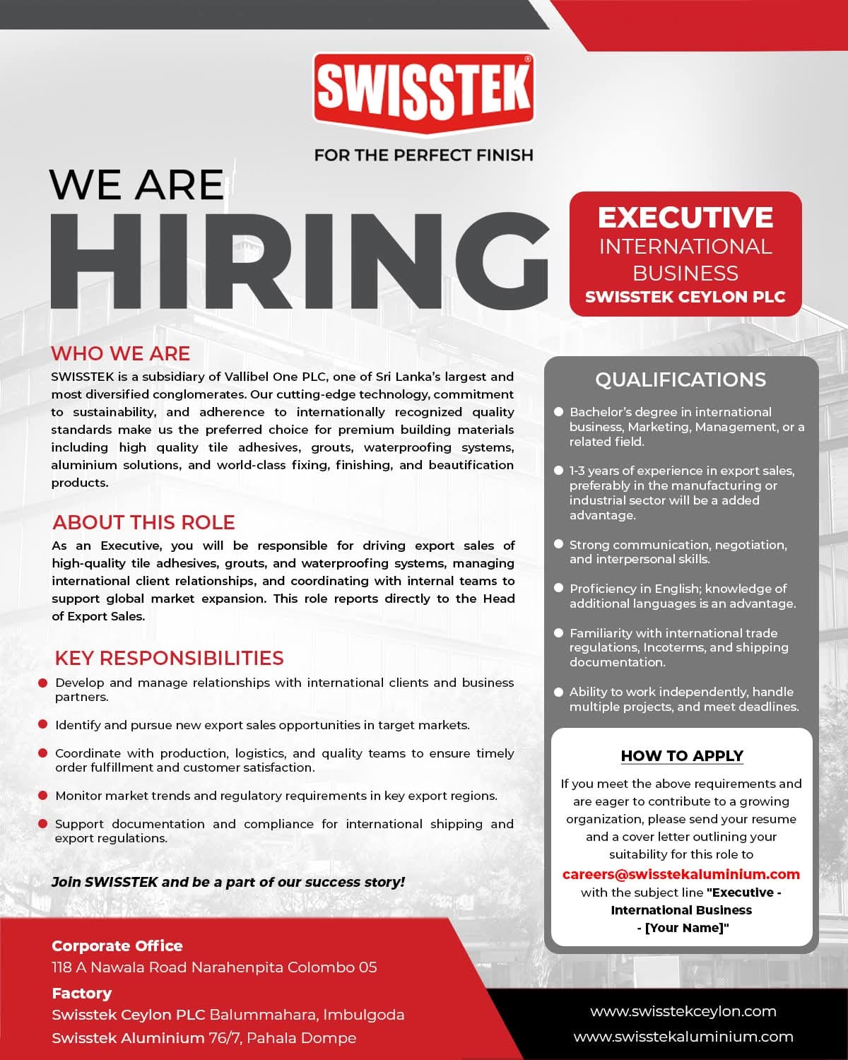 Company banner