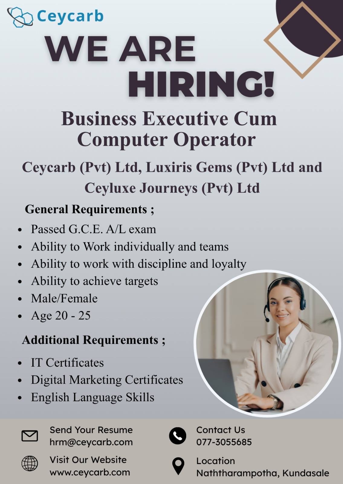 Company banner