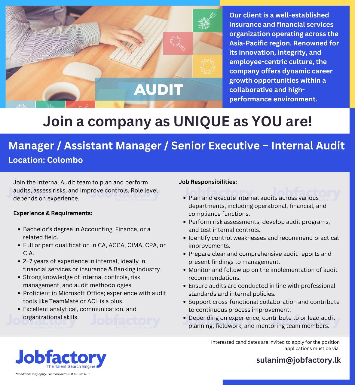 Company banner