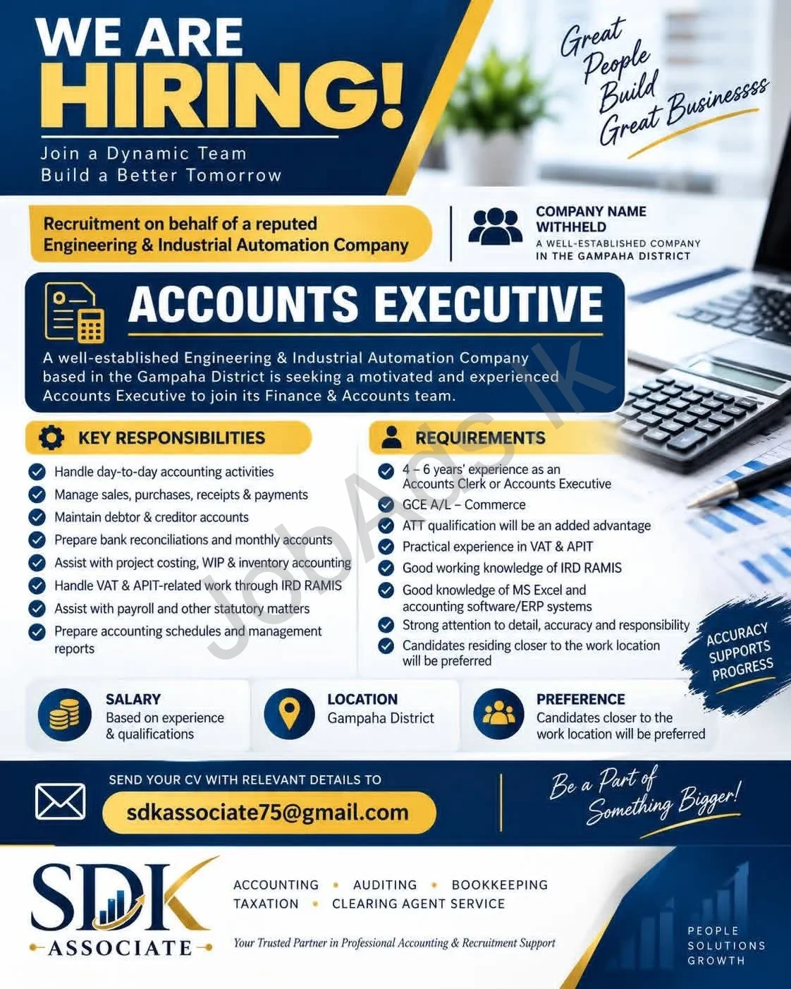 Company banner