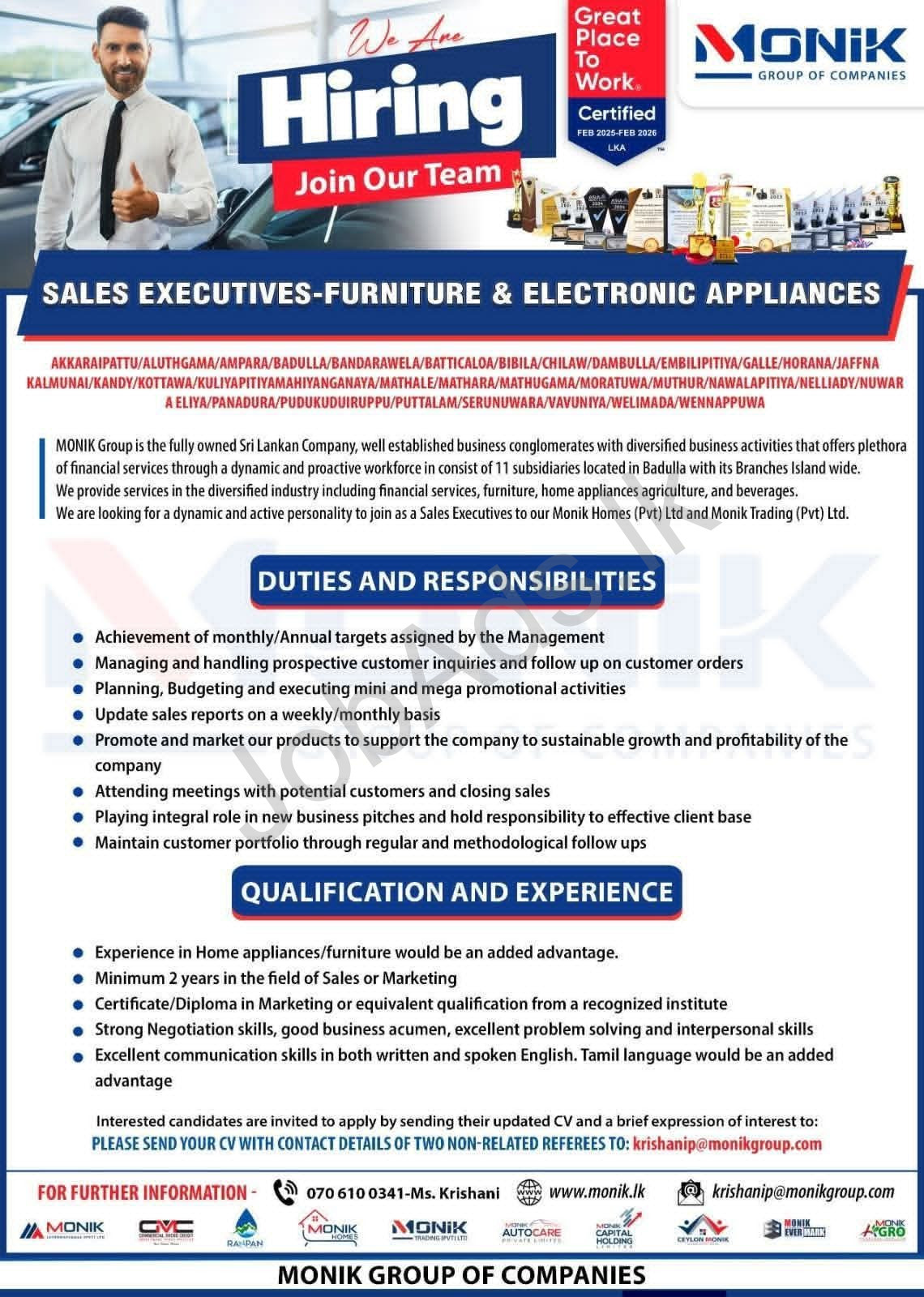 Company banner