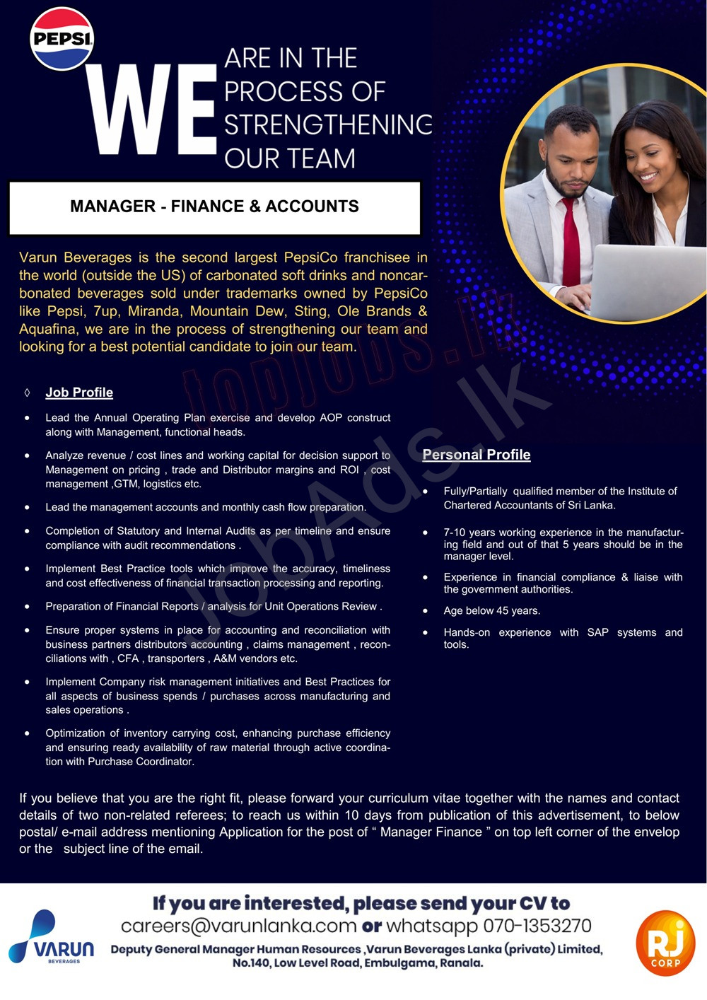Company banner