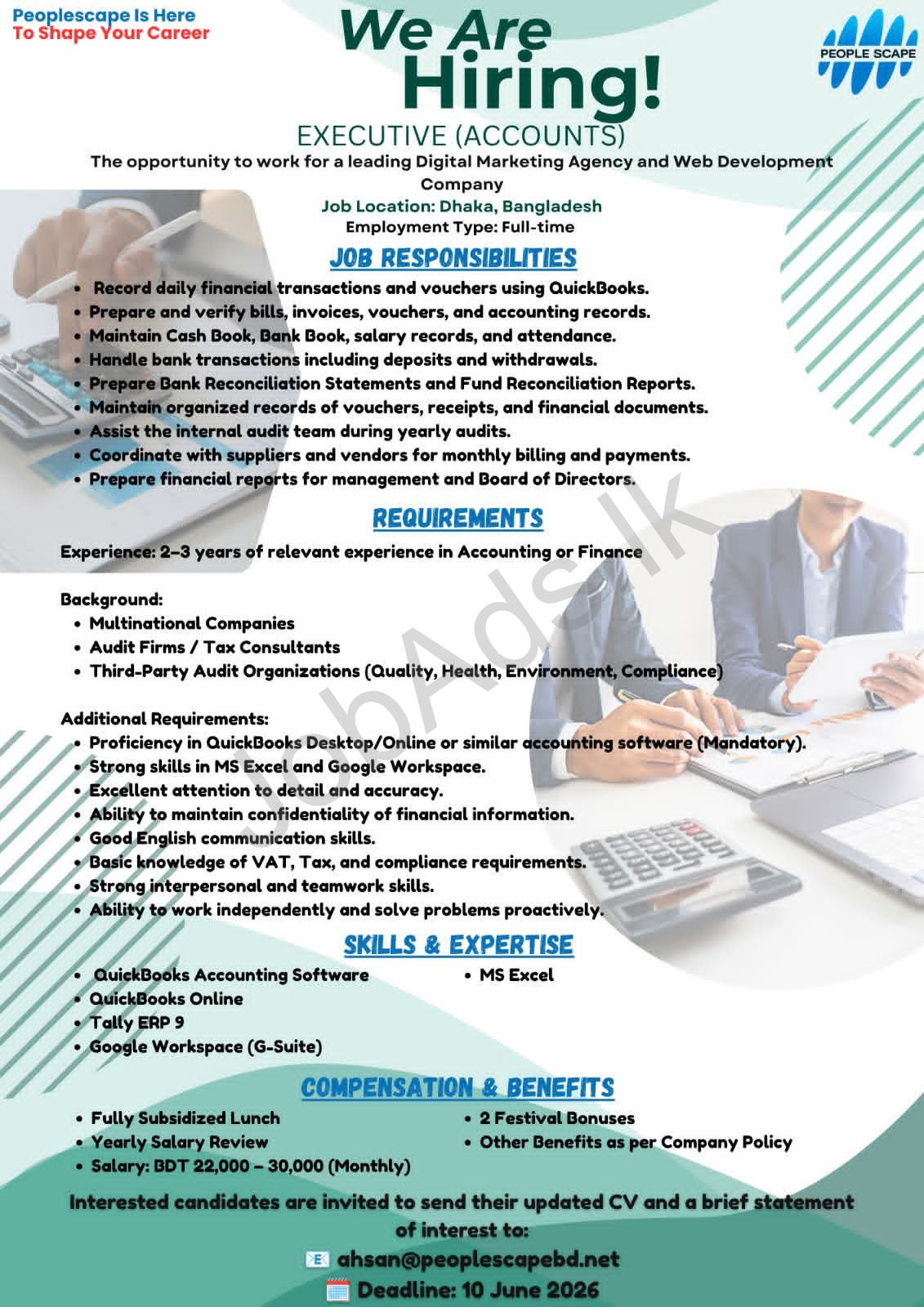 Company banner
