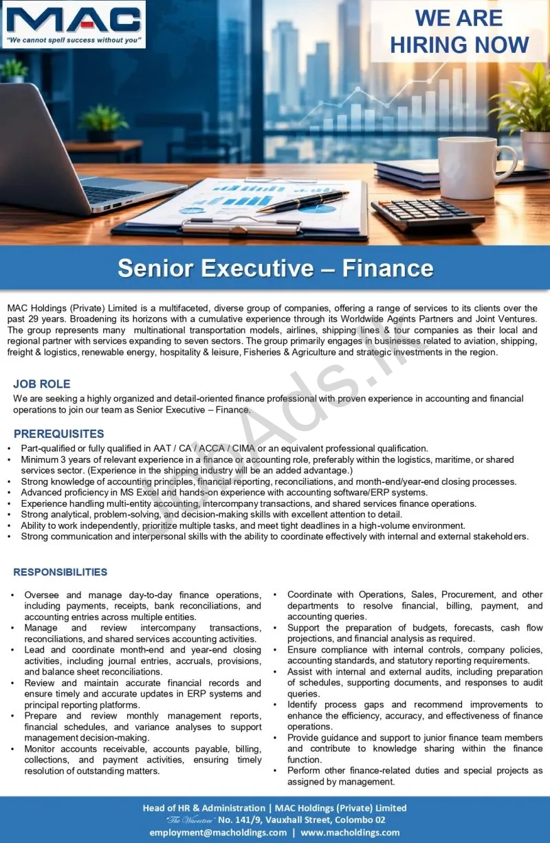 Company banner