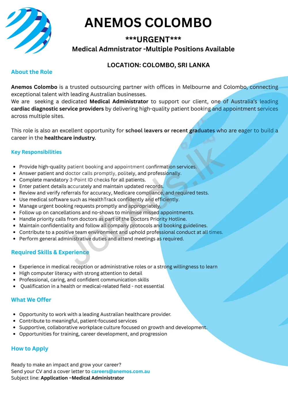 Company banner